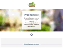 Tablet Screenshot of greengofarms.com